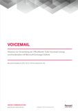 Bedienung der Voicemailbox