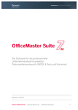 Datenblatt: OfficeMaster Suite 7DX